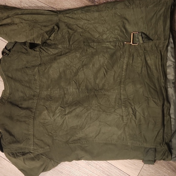 Blu Pepper Olive Green Men's Jacket - Picture 4 of 5